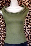 Gently Worn Top Olive Green