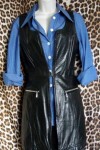 Pre Owned Ms Maxima Leather Vest