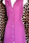 Gently Worn By Pollero Mauve Linen Dress