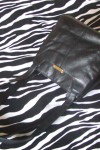 Pre-Owned Black Leather Shoulder Bag