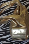 Pre-Owned Golden Hobo Handbag