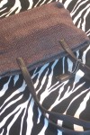 Pre-Owned Soft Woven Brown Handbag