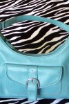 Pre-Owned Turquoise Handbag