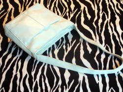 Vintage White Leather Handbag Shoulder Bag