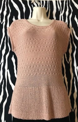 Cool Rose Knit Top